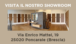 showroom pavimenti legno Real Parquet Italia Brescia